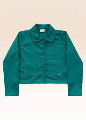Fakini Kids - Casaco Aberto Verde - FAKINI KIDS