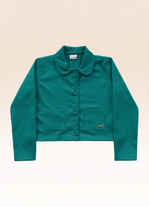 Fakini Kids - Casaco Aberto Verde - FAKINI KIDS