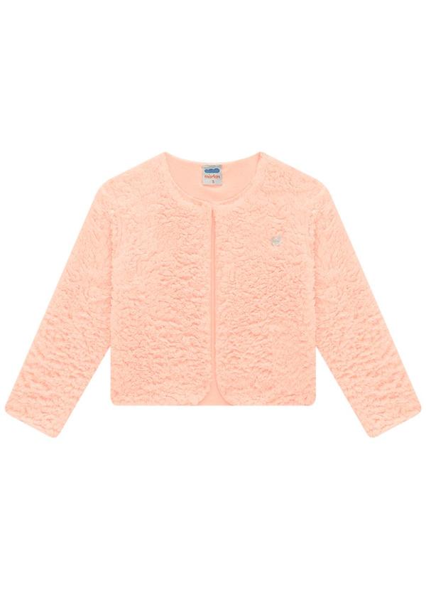 Marlan - Casaco Bebê em Pelo Sherpa Rosa