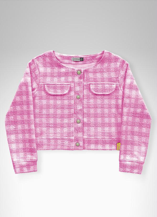 Playground - Casaco Cropped Rosa 1