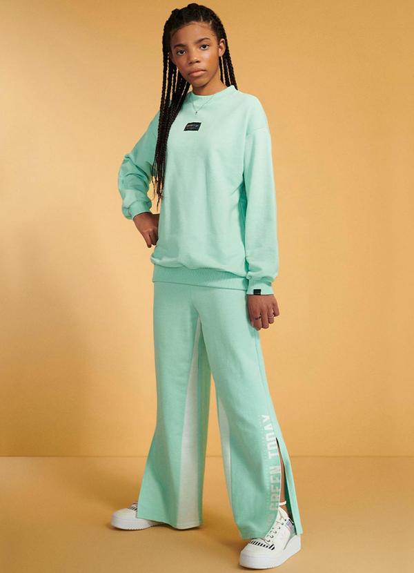 I Am - Casaco de Moletom Acqua Azul 2