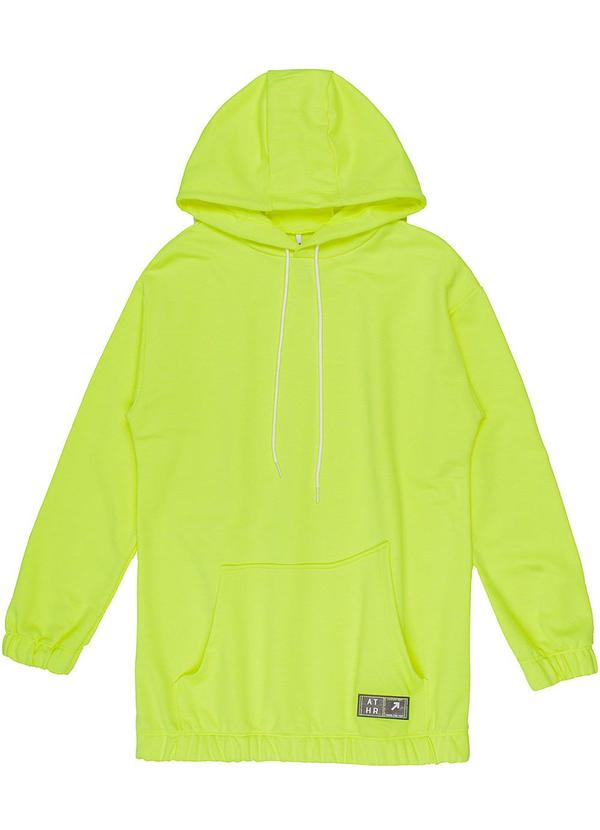 Authoria - Casaco de Moletom Amarelo Neon Amarelo 3