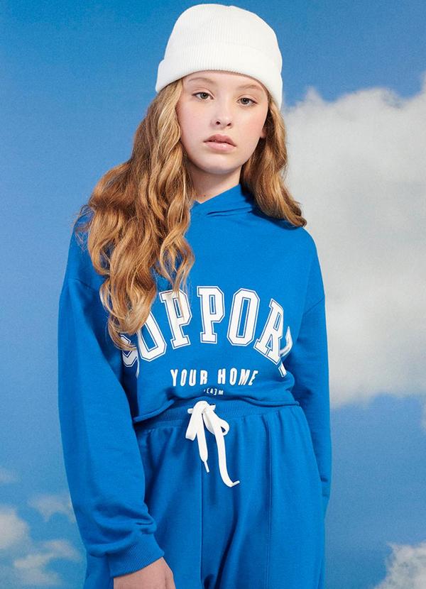 I Am - Casaco de Moletom Royal Azul