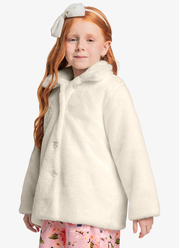 Trick Nick - Casaco de Pelo Safira Bege 4