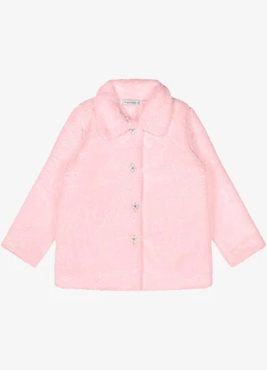 Trick Nick - Casaco de Pelo Safira Rosa - TRICK NICK