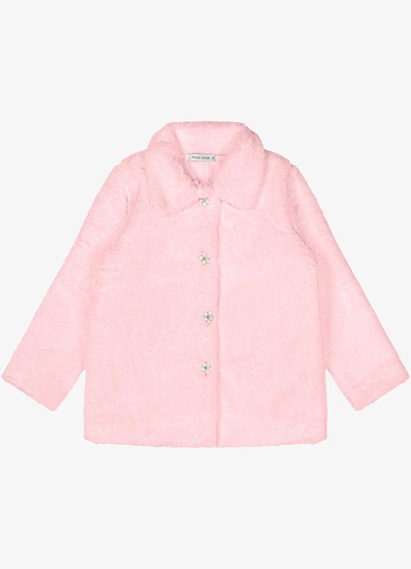 Trick Nick - Casaco de Pelo Safira Rosa