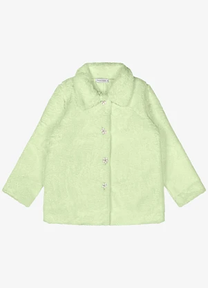 Trick Nick - Casaco de Pelo Safira Verde - TRICK NICK