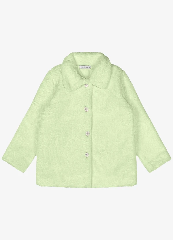 Trick Nick - Casaco de Pelo Safira Verde