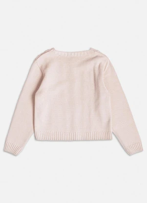 Momi - Casaco de Tricot Trançado Bege Bege - MOMI