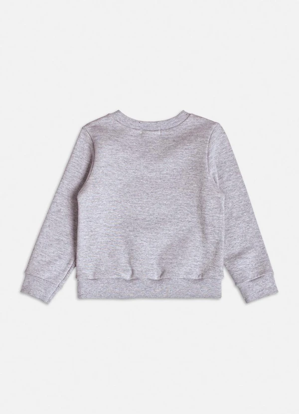 Momi - Casaco de Urso com Orelhas de Moletom Cinza 5