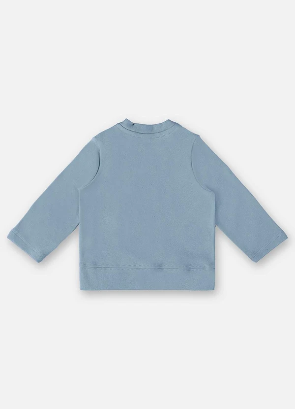 Up Baby - Casaco em Suedine Unissex para Bebê Azul 2