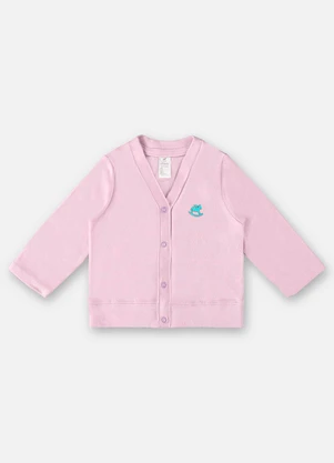 Up Baby - Casaco em Suedine Unissex para Bebê Roxo - UP BABY