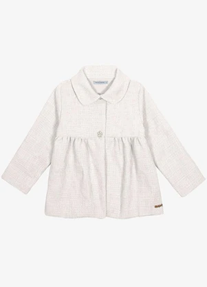 Trick Nick - Casaco Feminino Tweed Bege - TRICK NICK