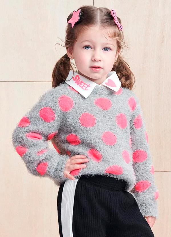 Momi - Casaco Fluffy Cinza