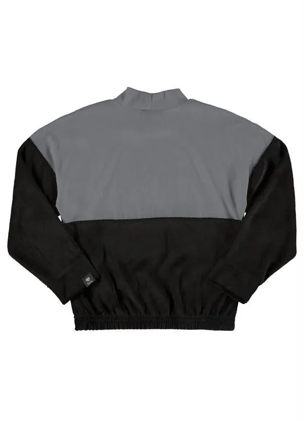 Quimby - Casaco Infantil em Plush Preto 4