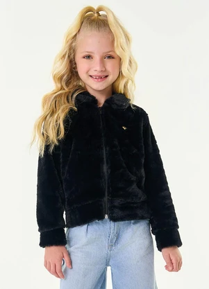 Trick Nick - Casaco Infantil Feminino Preto - TRICK NICK