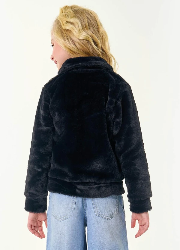 Trick Nick Casaco Infantil Feminino Preto
