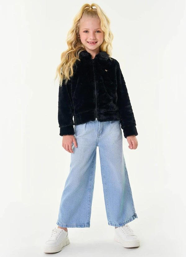 Trick Nick - Casaco Infantil Feminino Preto 3