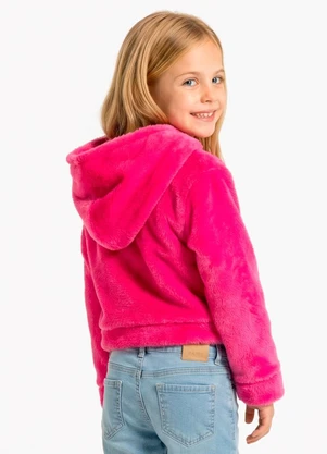 Marisol - Casaco Infantil Feminino Rosa - MARISOL