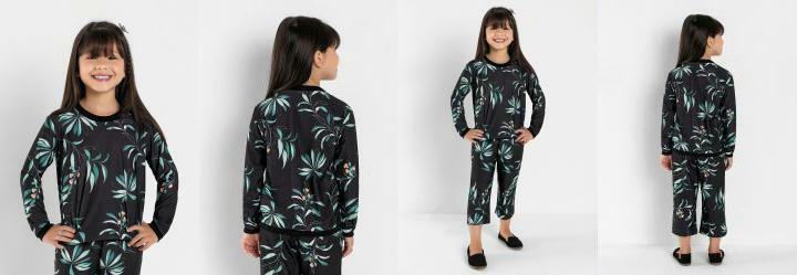 Casaco Infantil Folhas