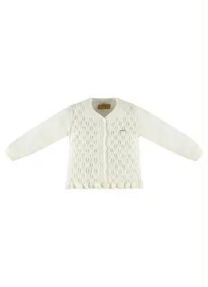 Up Baby - Casaco Infantil Menina Bege - UP BABY