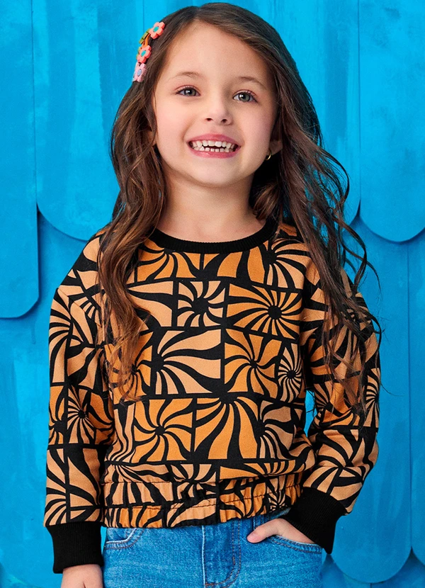 Nanai - Casaco Infantil Menina Preto