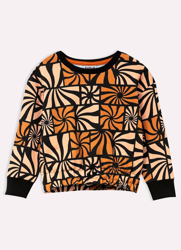 Nanai - Casaco Infantil Menina  Preto 3