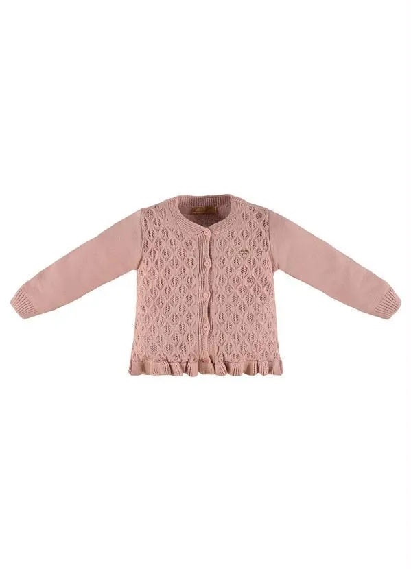 Up Baby - Casaco Infantil Menina Rosa