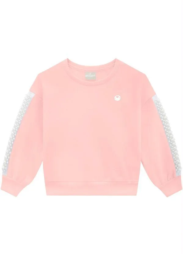 Milon - Casaco Infantil Rosa