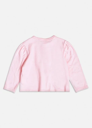 Momi - Casaco Rosa com Strass Rosa - MOMI