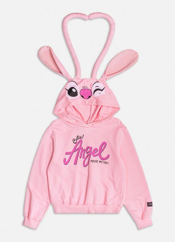 Momi - Casaco Rosa da Angel com Orelhinhas Rosa 1