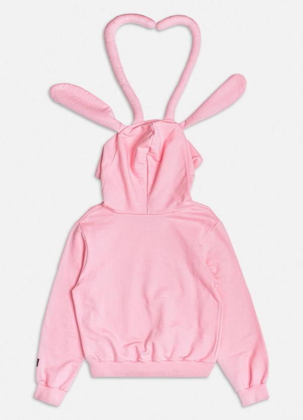 Momi - Casaco Rosa da Angel com Orelhinhas Rosa 2