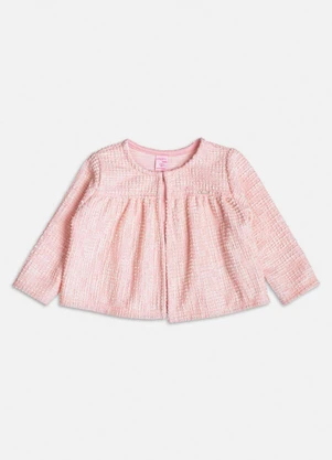 Momi - Casaco Rosa de Tweed Rosa - MOMI