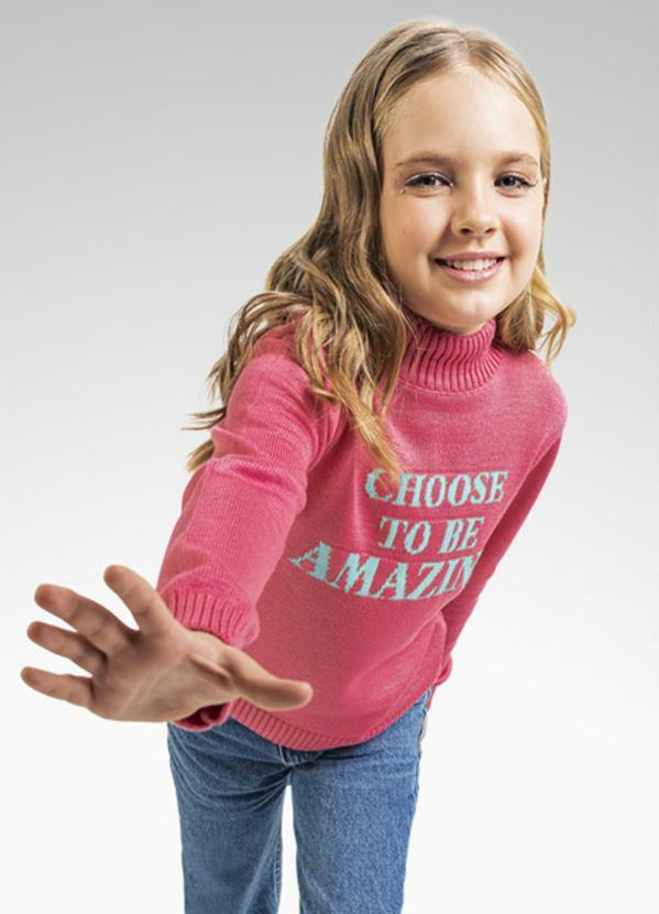 Playground - Casaco Tricot Rosa