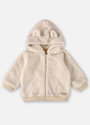 Up Baby - Casaco Unissex para Bebê Bege - UP BABY