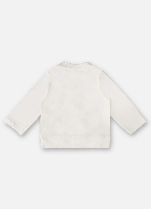 Up Baby - Casaco Unissex para Bebê Off White 2