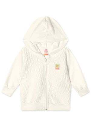 Marisol - Jaqueta com Capuz Infantil Bege - MARISOL