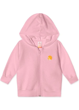 Jaqueta com Capuz Infantil Feminina Marisol (Rosa) - MARISOL
