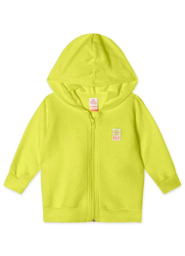 Marisol - Jaqueta com Capuz Infantil Verde