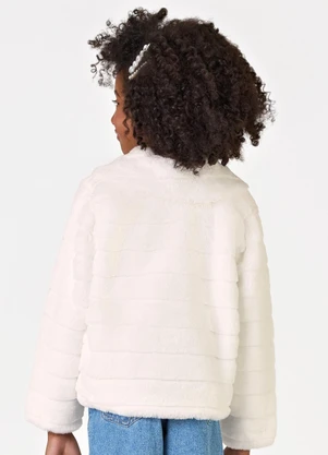 Trick Nick - Jaqueta Feminina Infantil Bege - TRICK NICK