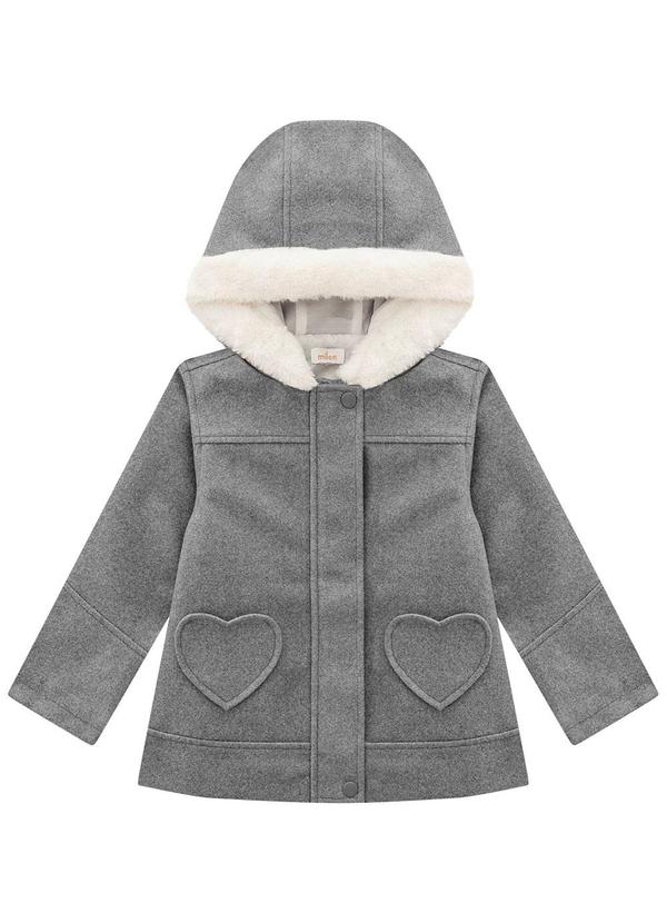 Milon - Jaqueta Infantil Menina Cinza 3