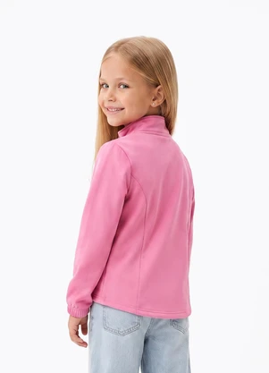 Jaqueta Moletom Infantil Feminina Marisol (Rosa) - MARISOL