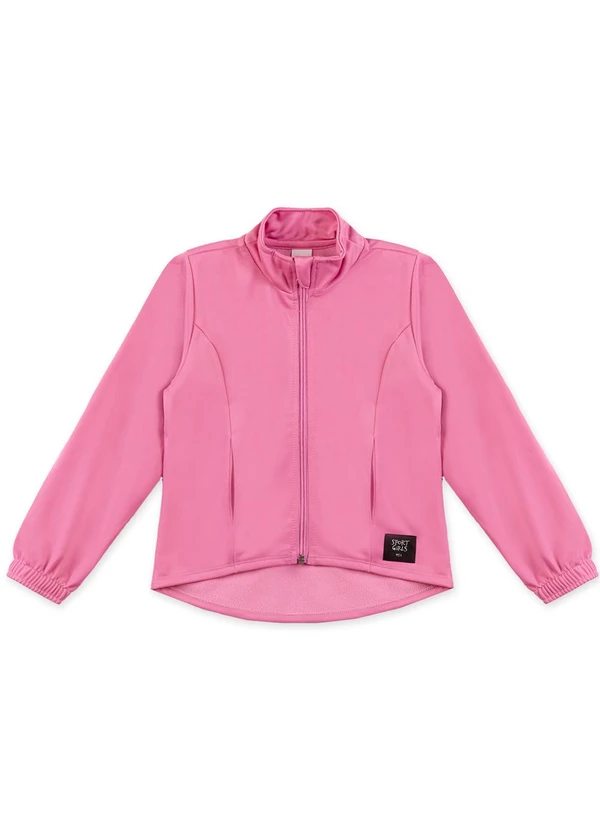Marisol - Jaqueta Moletom Infantil Feminina Marisol Rosa
