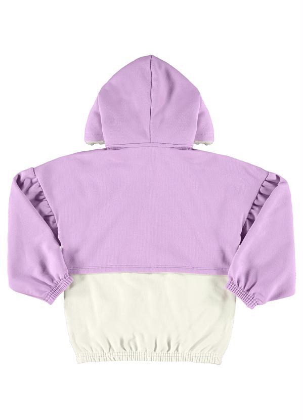 Quimby - Jaqueta Moletom Infantil Roxo 6