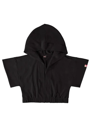 Gloss - Kimono Oversize Básico Infantil Preto - GLOSS