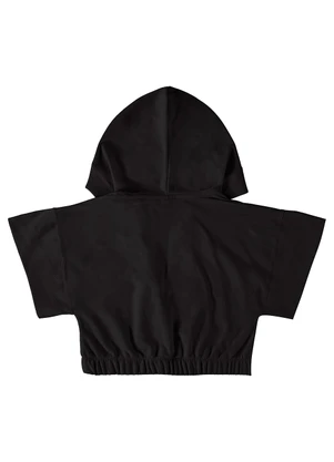 Gloss - Kimono Oversize Básico Infantil Preto - GLOSS