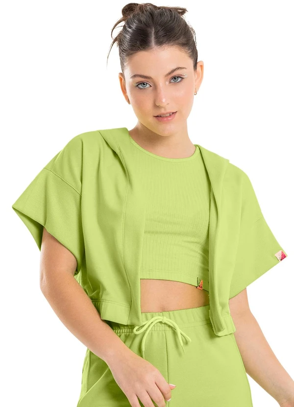 Gloss - Kimono Oversize Básico Infantil Verde