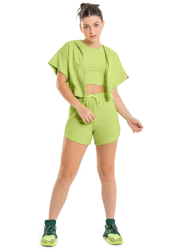 Gloss - Kimono Oversize Básico Infantil Verde 3