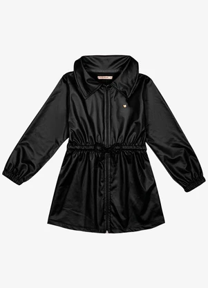 Trick Nick - Parka Infantil Feminina Preto - TRICK NICK
