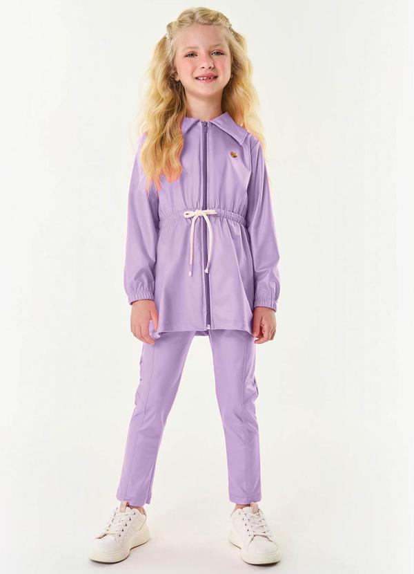Trick Nick - Parka Infantil Feminina Roxo 3
